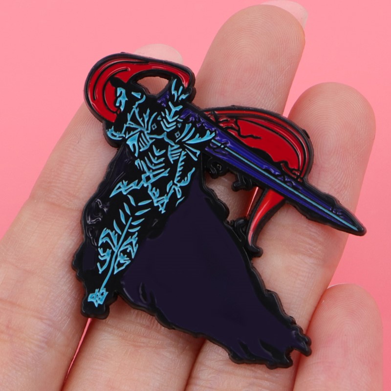 Dark Tone Shadow Monster Sword - Enamel Pin Set recension och pris